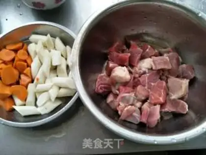 Make Clear the lamb step 1