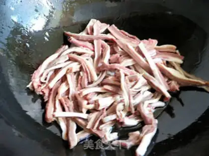 Make Piggy belly with beans step 4
