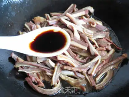 Make Piggy belly with beans step 5