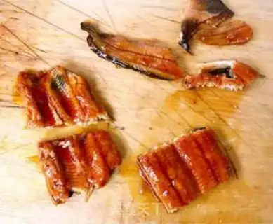 Make Eels on rice step 5