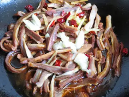 Make Piggy belly with beans step 6