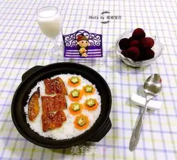 Make Eels on rice step 8