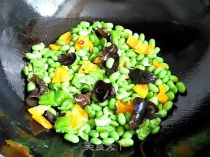 Make Piggy belly with beans step 8