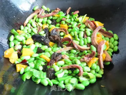 Make Piggy belly with beans step 9