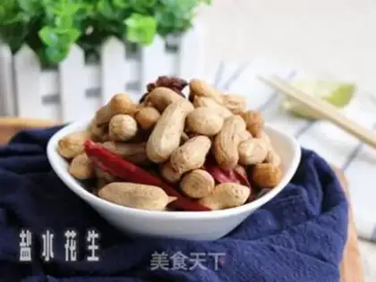 Make Salt-water peanuts step 3