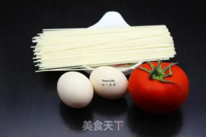 Make Tomato egg noodles step 0