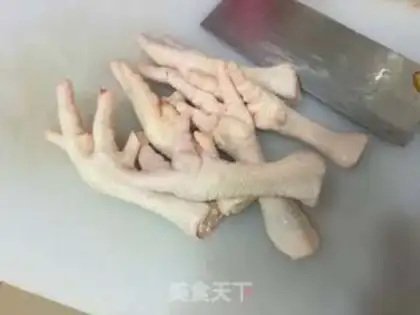 Make Beer chicken claws step 0