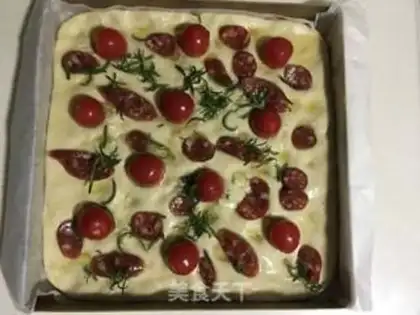 Make Fukasha bread step 8