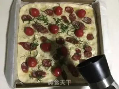 Make Fukasha bread step 9