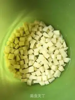 Make Potato rice step 1