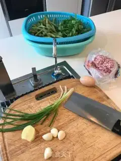 Make ♪ Four seasons of bean and pork dumplings ♪ step 0