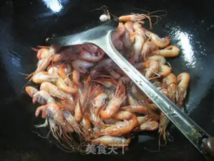 Make Peaches fried shrimp step 3