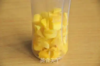 Make Mango cream ice cream step 1