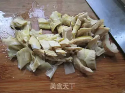 Make Sheeptail silk soup step 1