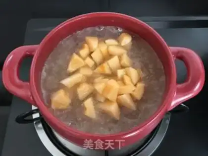 Make A melon with silver ears step 4