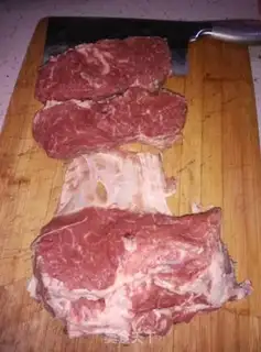 Make Black pepper steak step 0