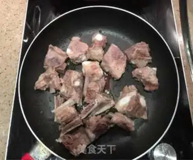 Make Sugar vinegar ribs step 1
