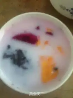 Make Mango black rice step 2
