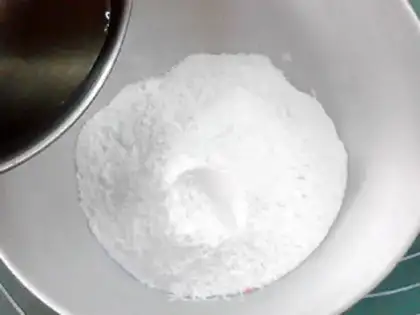 Make Cherry Snowmen step 1