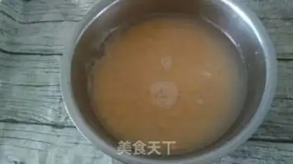 Make Butter, green bean cake step 1
