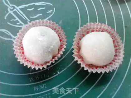 Make Cherry Snowmen step 10