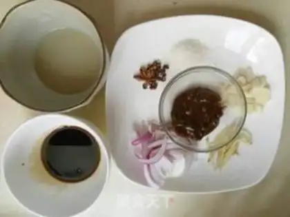 Make Soy sauce and conch step 0