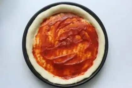 Make Chicken vegetable pizza step 14