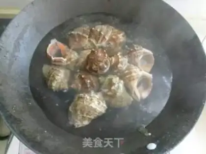 Make Soy sauce and conch step 1