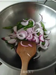 Make Chili fried pork heart step 5
