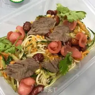 Make Cold noodles step 2