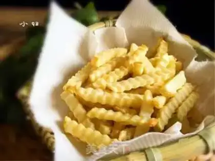 Make Air-cooked fries step 6