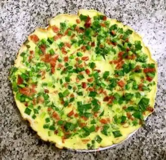 Make Cream sausage omelet step 6