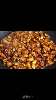 Make Five flowers for meat step 2