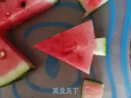 Make Sliced watermelon step 5