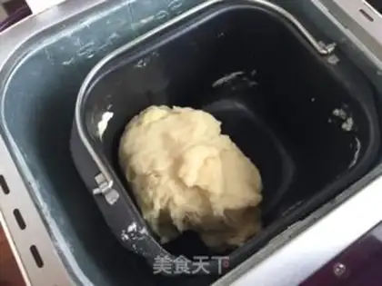 Make Red bean souffle step 1