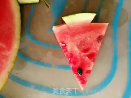 Make Sliced watermelon step 7