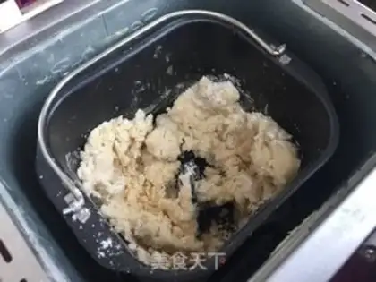 Make Red bean souffle step 2