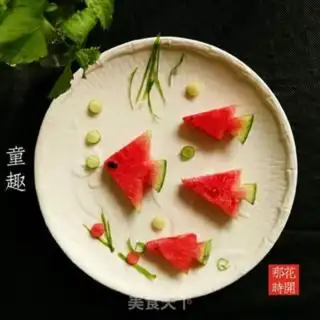 Make Sliced watermelon step 11