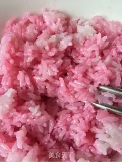 Make The pink bouquet step 5