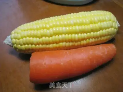 Make Carrot corn drums, martinum soup step 2