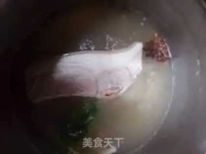 Make Garlic white meat step 1