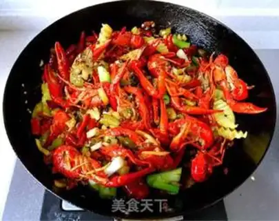 Make Night beer spicy lobster step 14