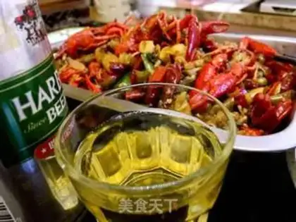 Make Night beer spicy lobster step 16