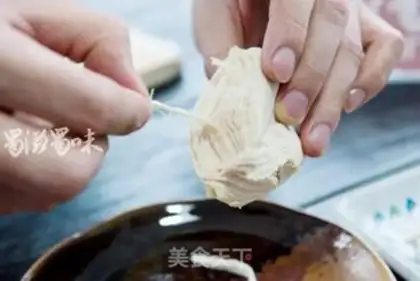 Make Red-oiled chicken silk step 0