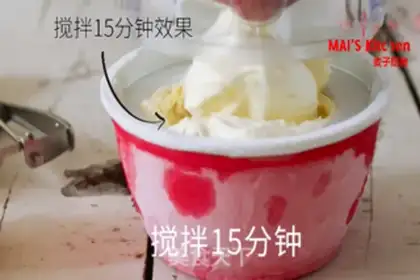 Make Vanilla ice cream step 13