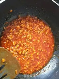 Make Tomato sauce pasta step 8