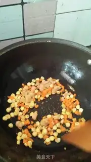 Make Corn shrimp groceries step 3
