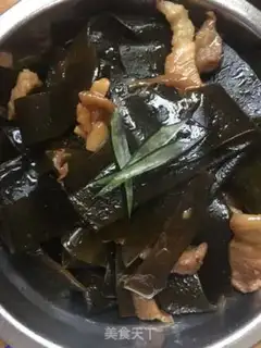 Make Sea belt fried meat step 5