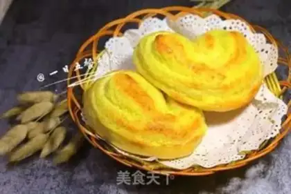 Make Heart-shaped coconut bread step 14