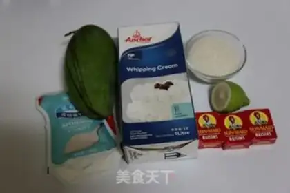 Make Mango green ice cream step 0
